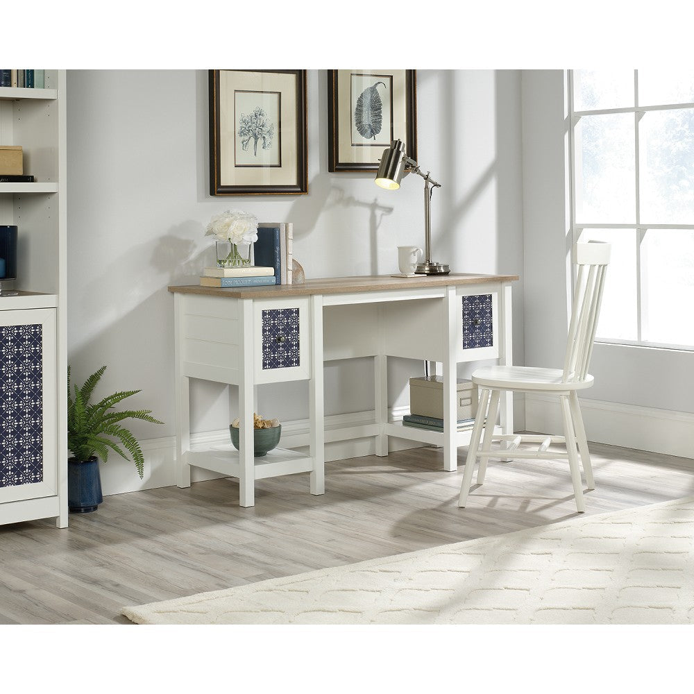 Cottage Road Double Ped Desk Sw/lo M9