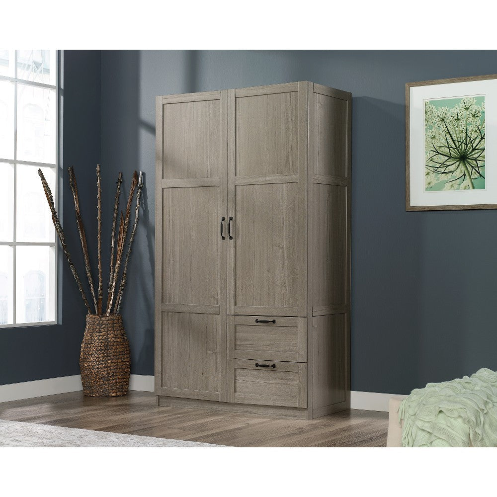 40’’w 2-Door Armoire W/drawers Ss A2 3a