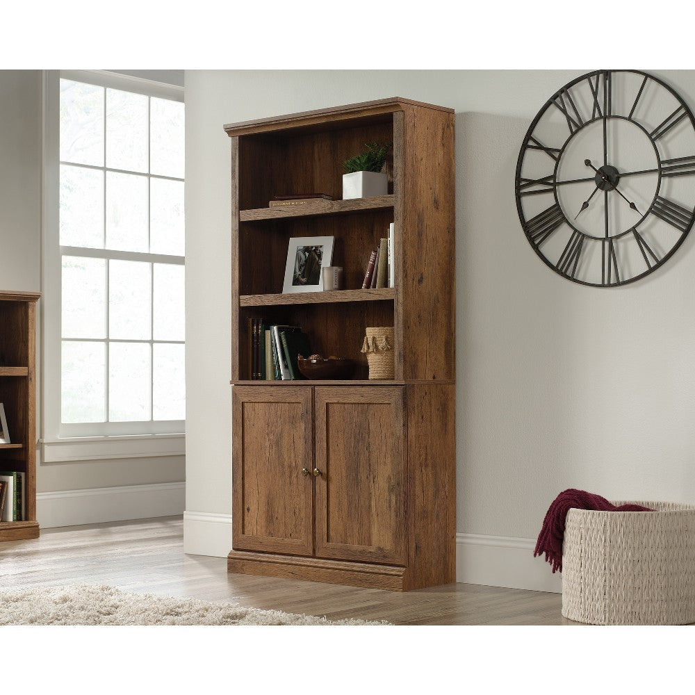 5-Shelf Bookcase W/doors Vo 3a