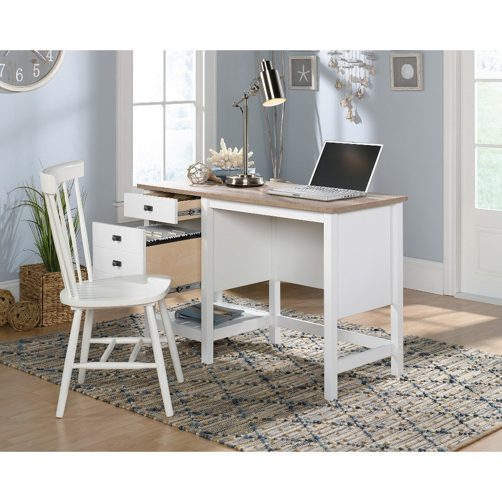 Cottage Road Single Ped Desk Glw/lo