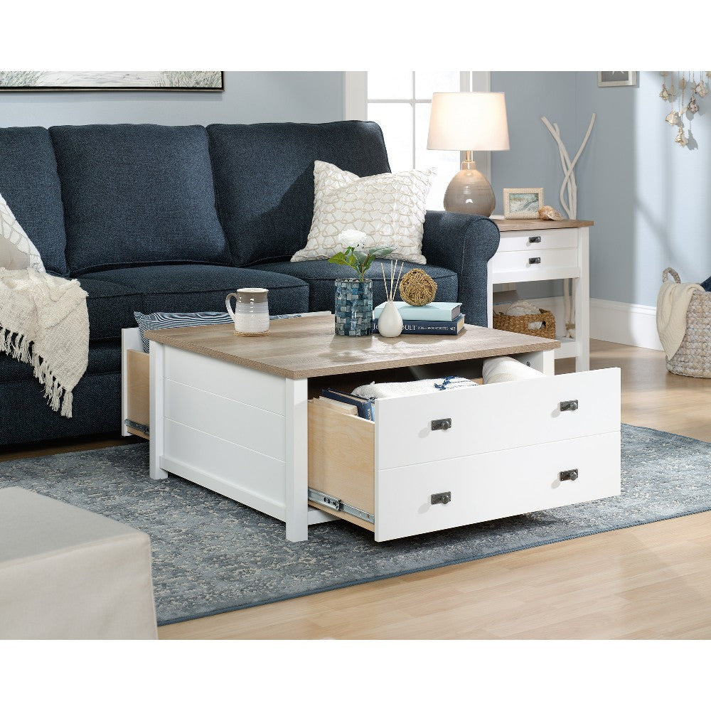 Cottage Road Coffee Table W/dwrs Glw/lo