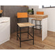 Blvd Cafe Counter Stool Mbk/camel 3a Dis