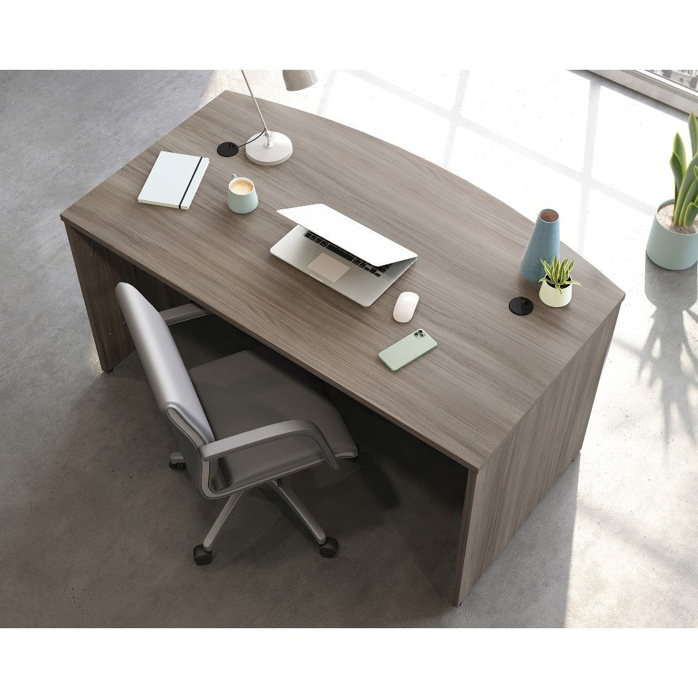 Affirm 60" Bow Front Desk Shell He