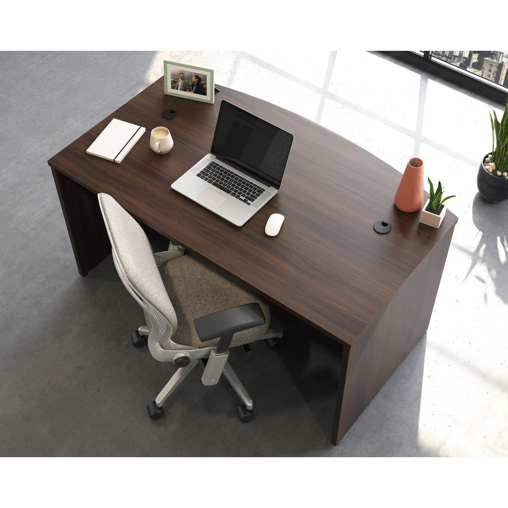 Affirm 60" Bow Front Desk Shell Ne