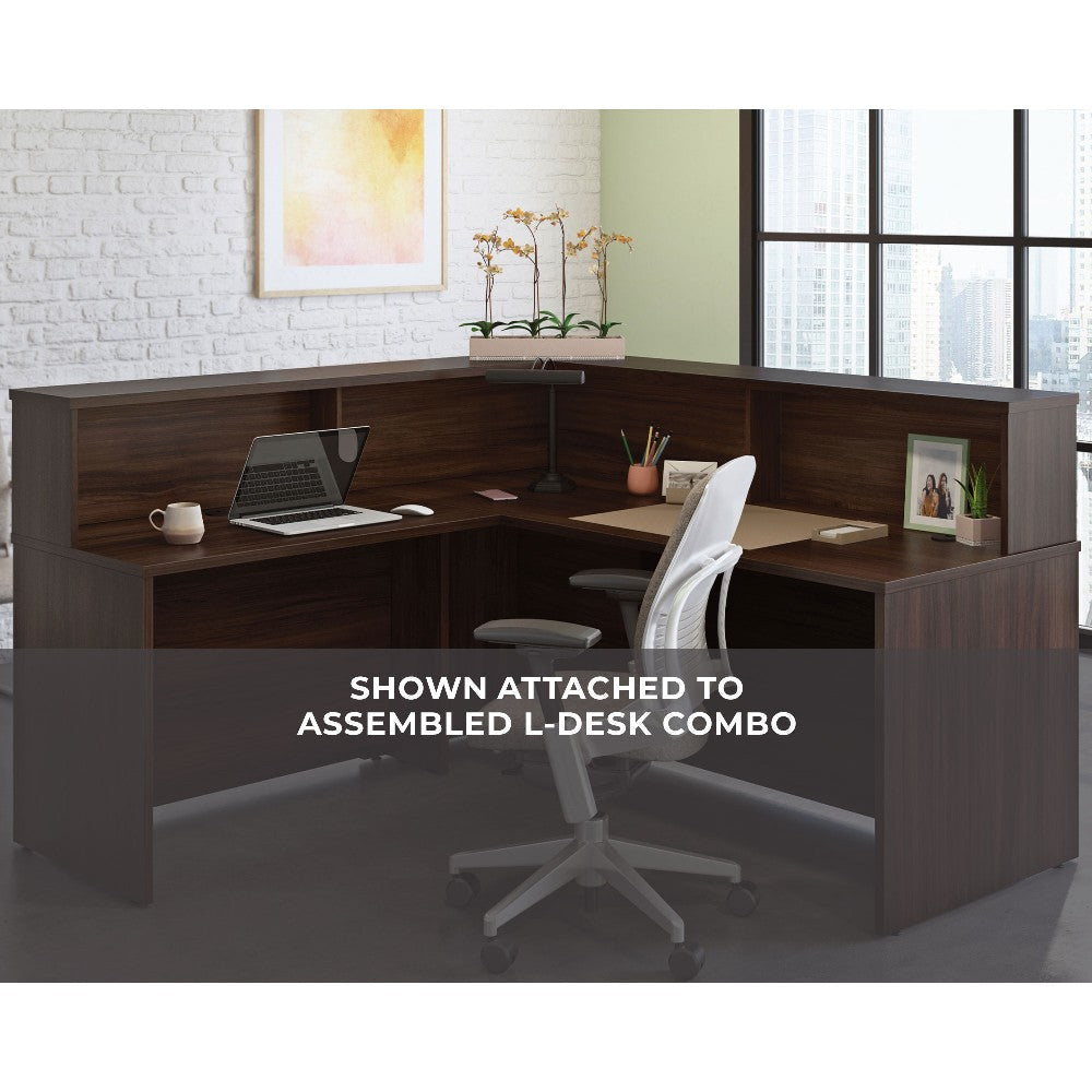 Affirm 72x24 Reception Station Hutch Ne
