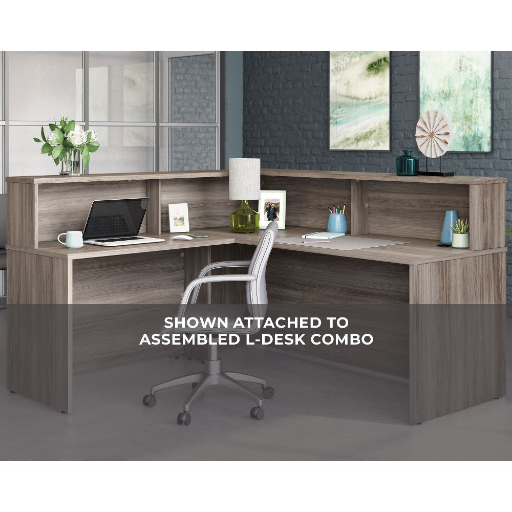 Affirm 72x24 Reception Station Hutch