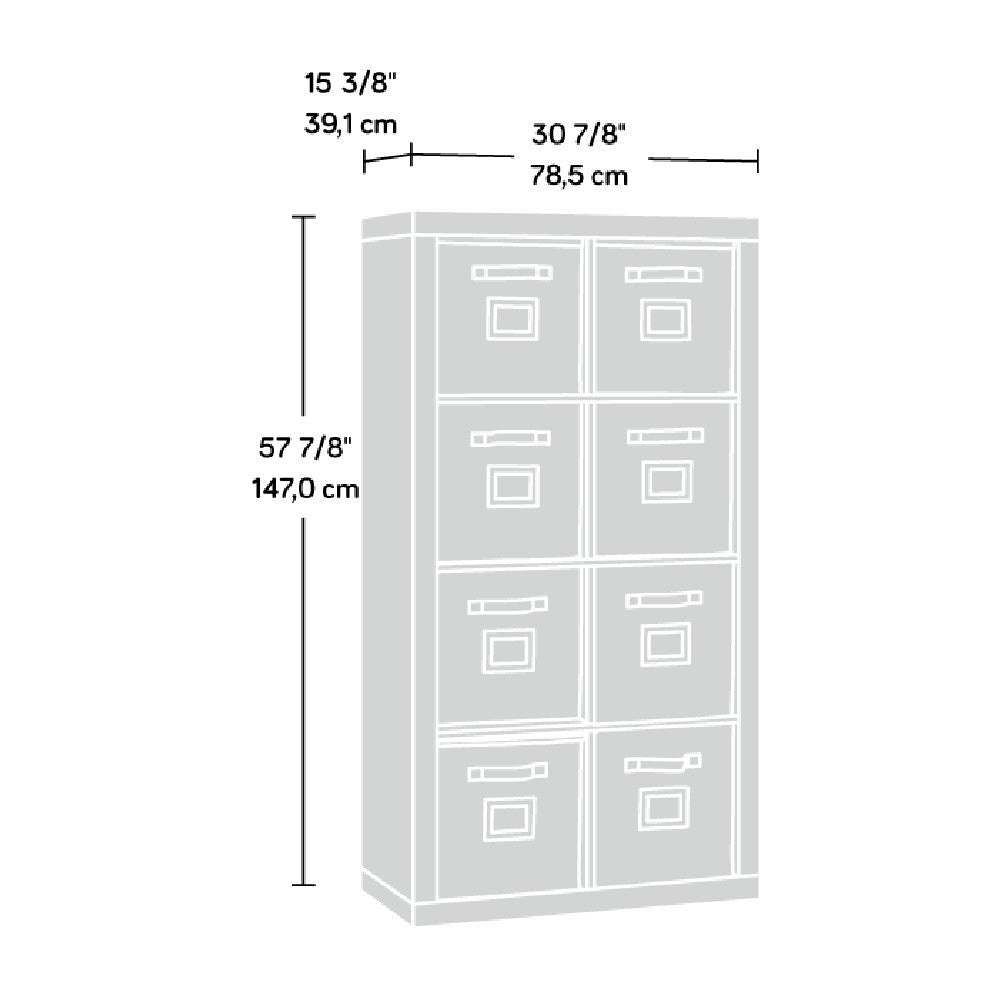 Stow-Away 8-cube Organizer Wh