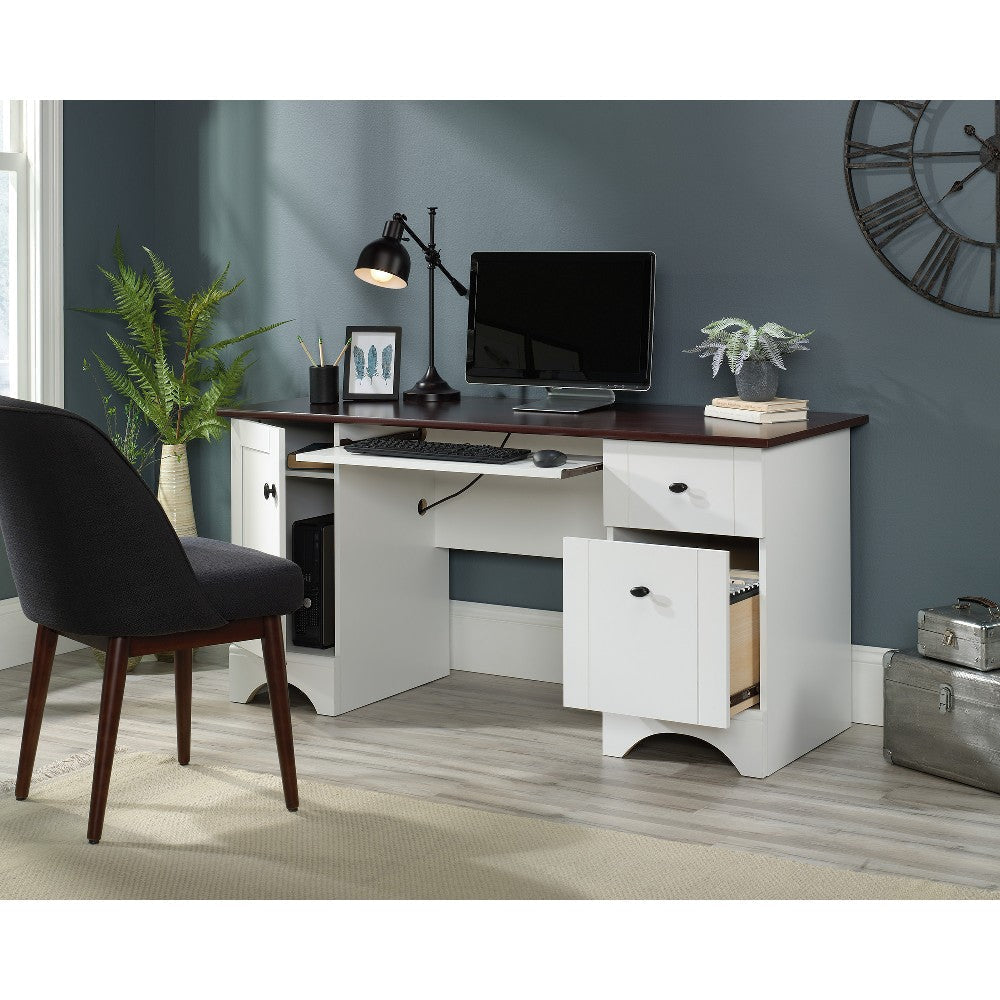 Computer Double Ped Desk Sw/sec