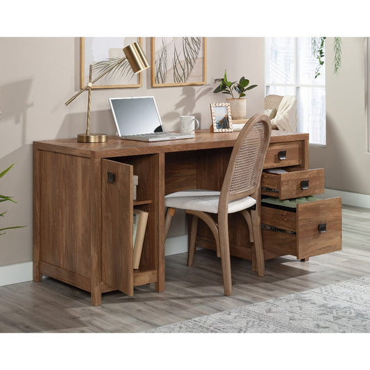 Cannery Bridge Double Ped Desk Sma