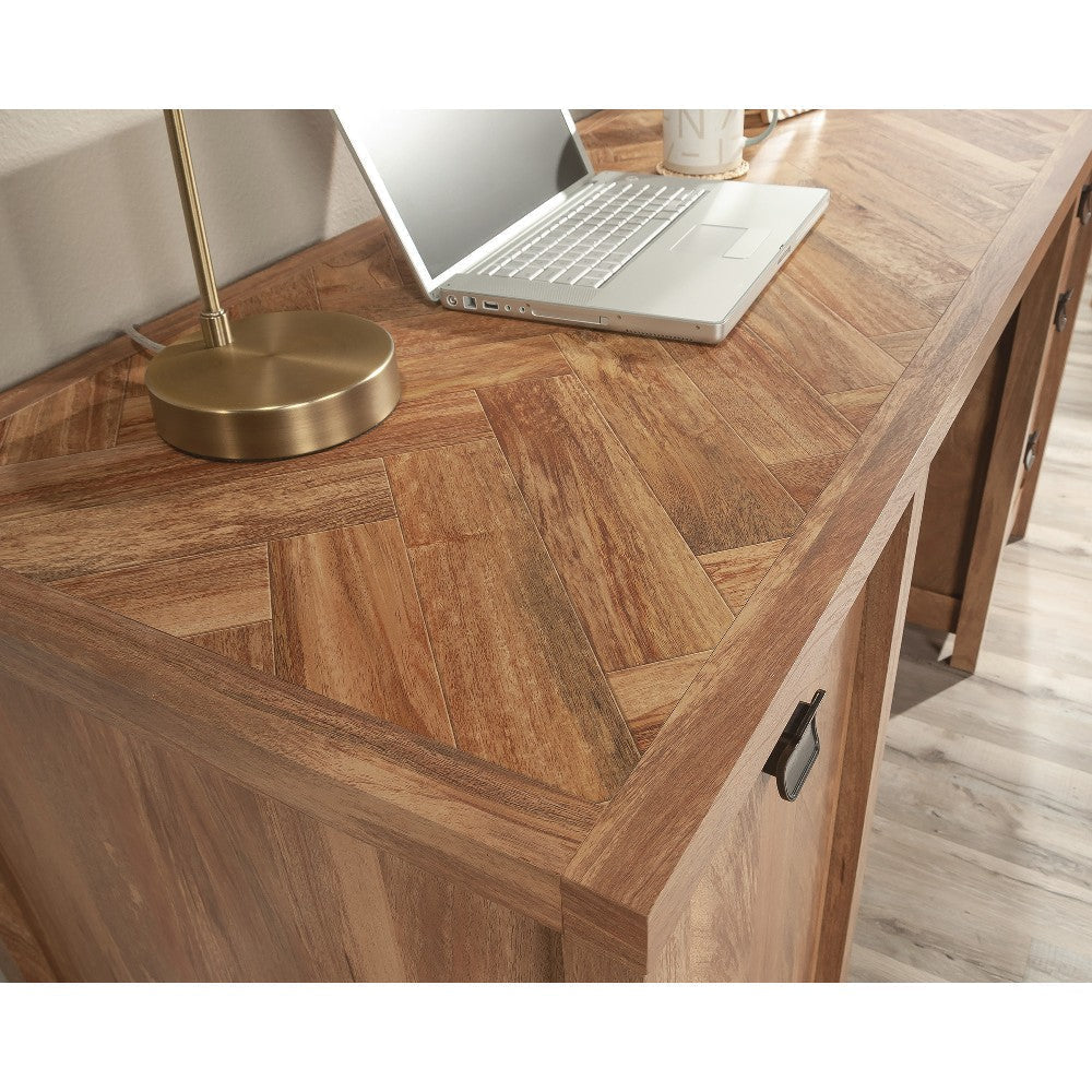 Cannery Bridge Double Ped Desk Sma