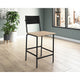 Blvd Cafe Counter Stool Mbk/blk 3a Disc SDR-429581