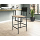 Blvd Cafe Counter Stool Mbk/blk 3a Disc