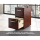 Affirm 72" Bow Desk 2drwr Peds Ste Cc A4