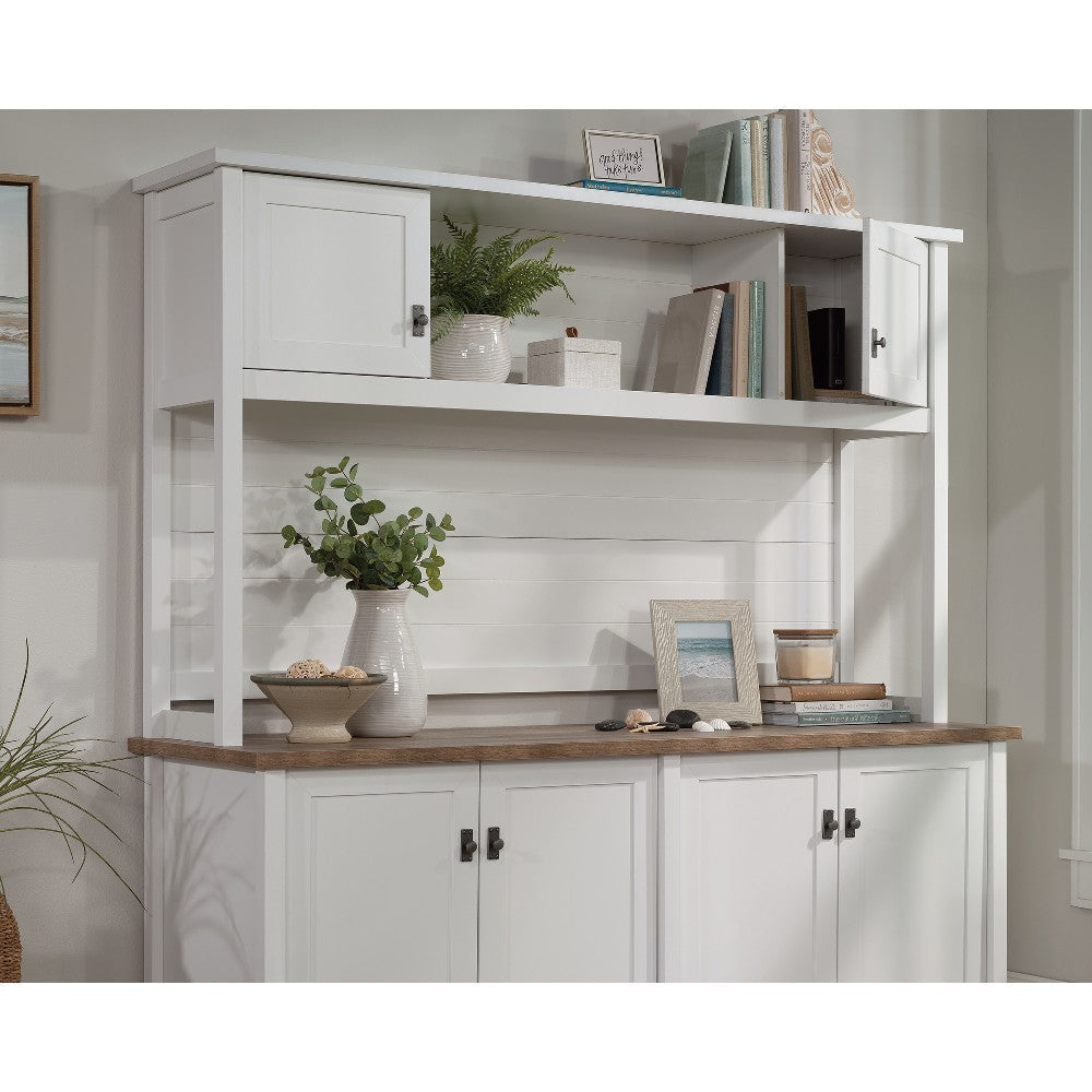 Cottage Road 66" Hutch Wh
