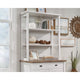 Cottage Road Library Hutch Wh Disc SDR-430232