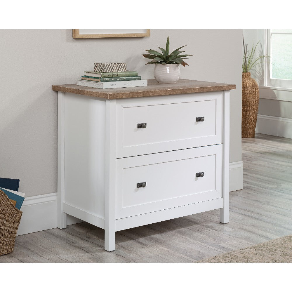Cottage Road Lateral File Cabinet Wh SDR-430233