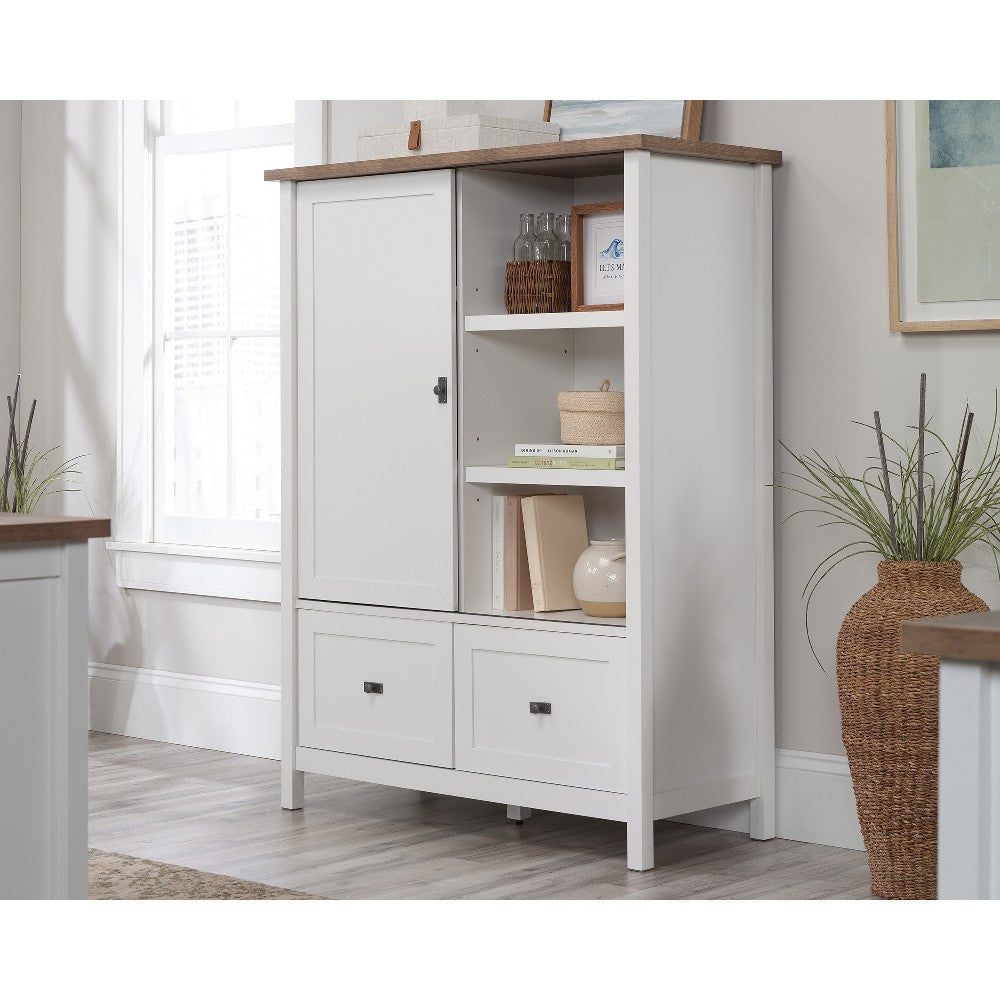 Cottage Road Storage Cabinet Wh A2 Disc SDR-430236