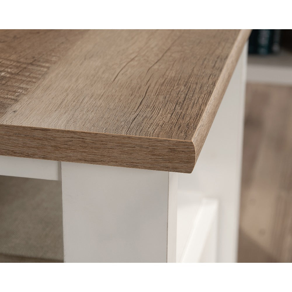 August Hill L-Desk Glw/lo Top