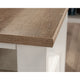 August Hill L-Desk Glw/lo Top