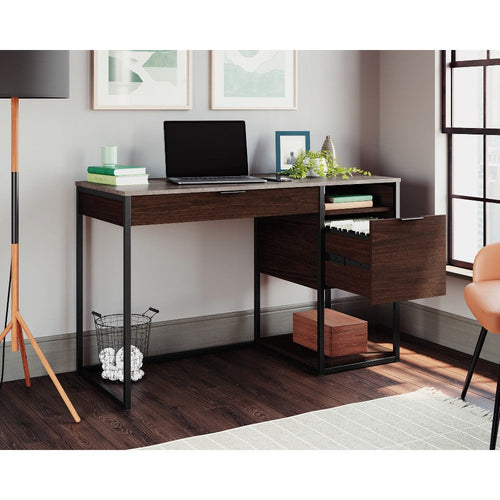 Inter Lux Single Ped Desk Ds/uw Disc