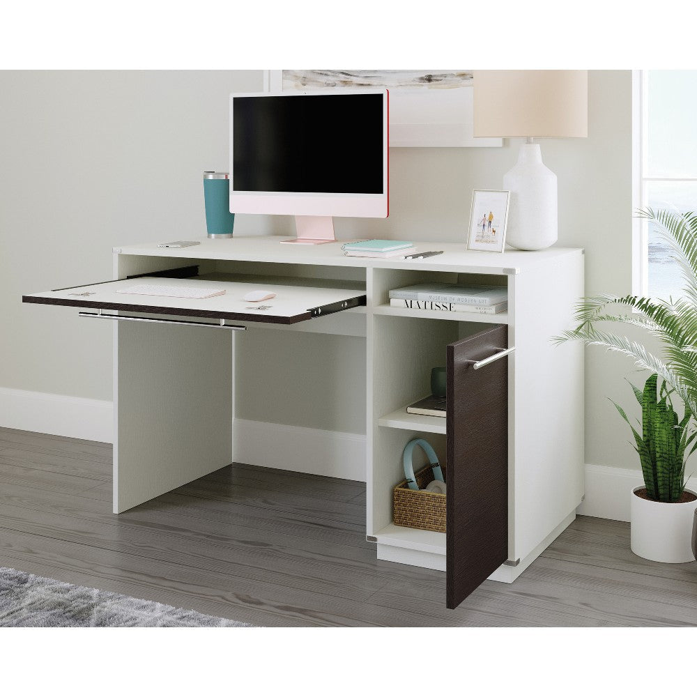 Vista Key Single Ped Desk Me/peo Disc