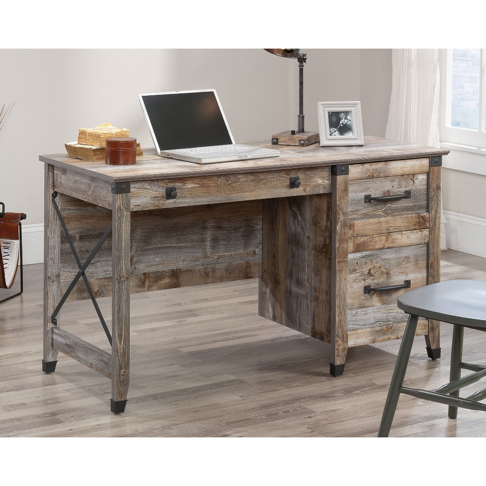 Carson Forge Single Ped Desk Rce SDR-431581