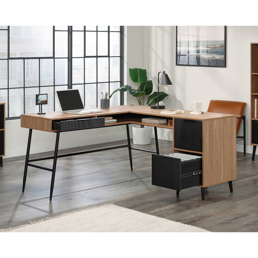 Ambleside L-Desk Srw/blk Disc