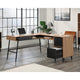 Ambleside L-Desk Srw/blk Disc
