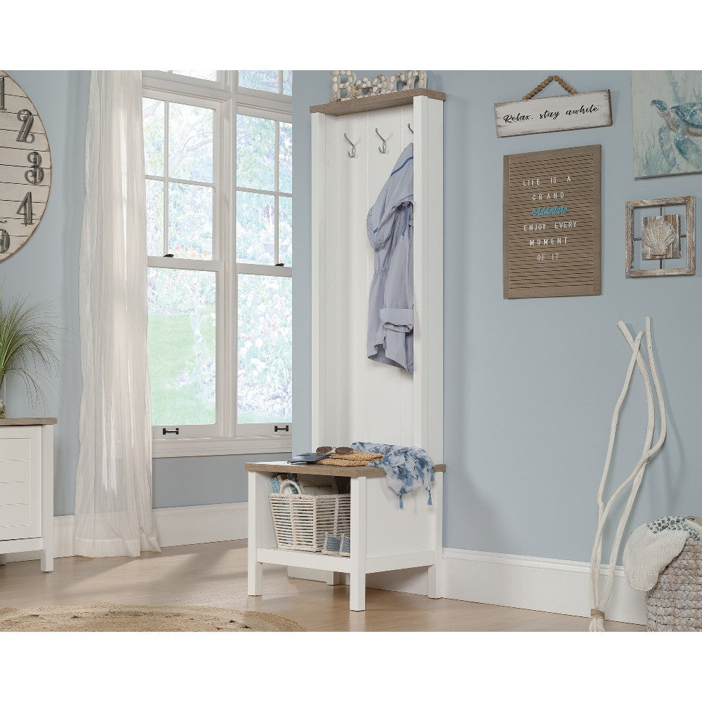 Cottage Rd Hall Tree W/bench Glw/lo Disc SDR-431882