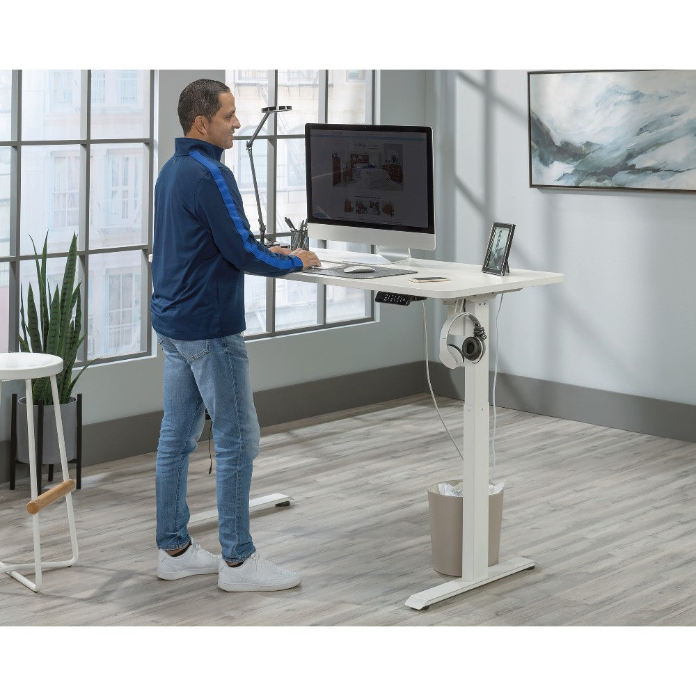 Oe 60’’wx24’’d Adj Height Desk White 3a SDR-431985