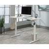 Oe 60"wx24"d Adj Height Desk White 3a