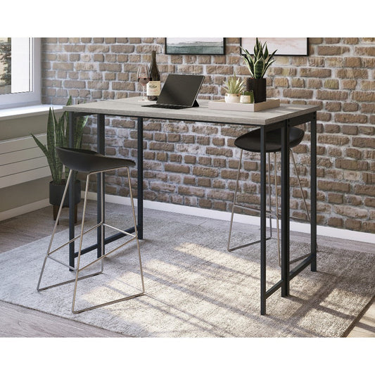 North Avenue Table W/drop Leaf Grey Disc