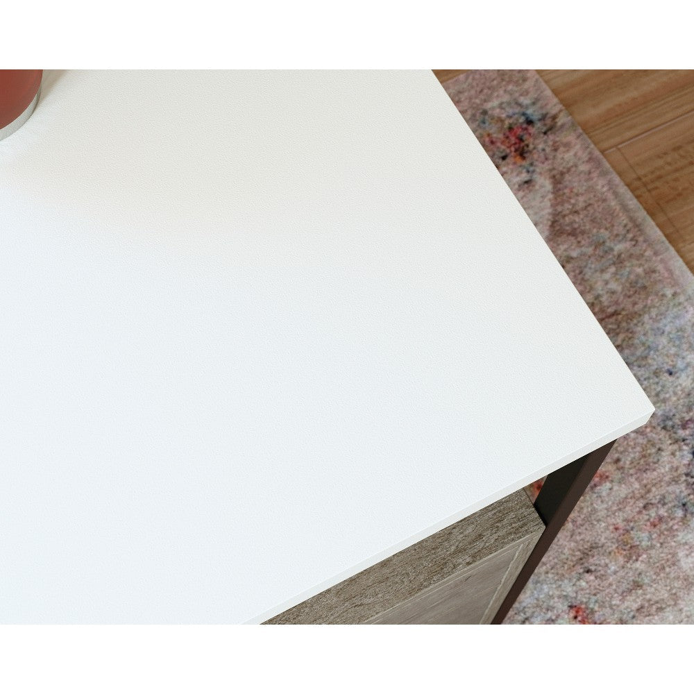 Tremont Row L-Desk Myo/wh Disc