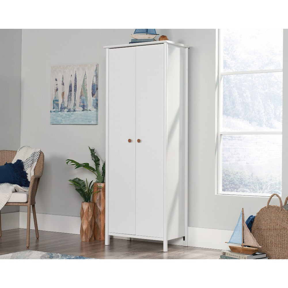2-Door Storage Cabinet Wh