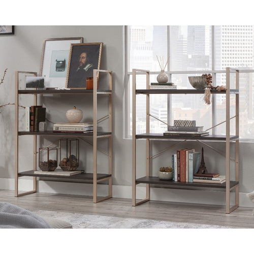 Walter Heights 6-Shelf Bookcase Bw Disc