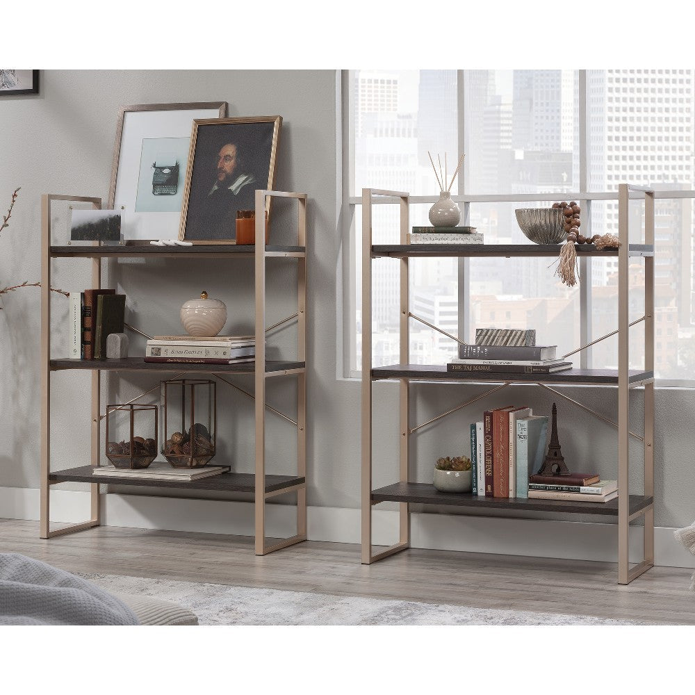 Walter Heights 6-Shelf Bookcase Bw Disc
