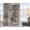 Walter Heights 6-Shelf Bookcase Bw Disc