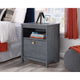 Dover Edge Nightstand W/drawer Dok Disc SDR-433522