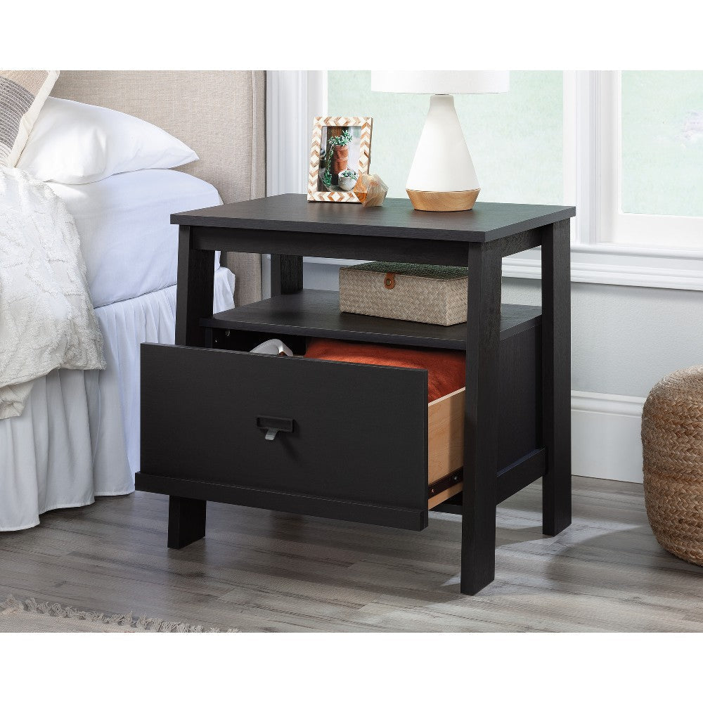 Trestle Nightstand W/drawer Rao Disc