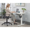 Oe 48"wx24"d Adj Height Desk White 3a