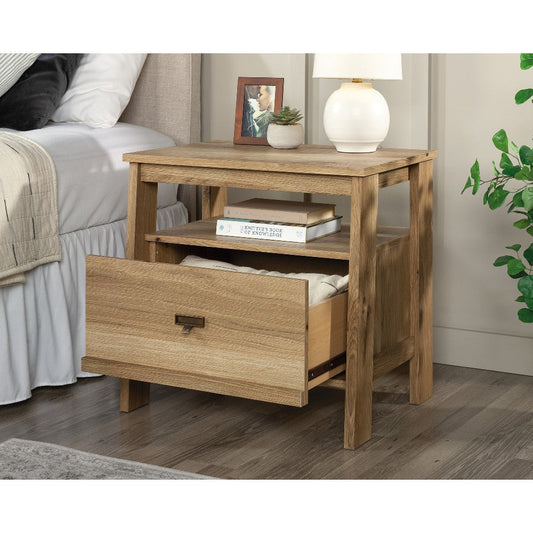 Trestle Nightstand W/drawer Toa Disc