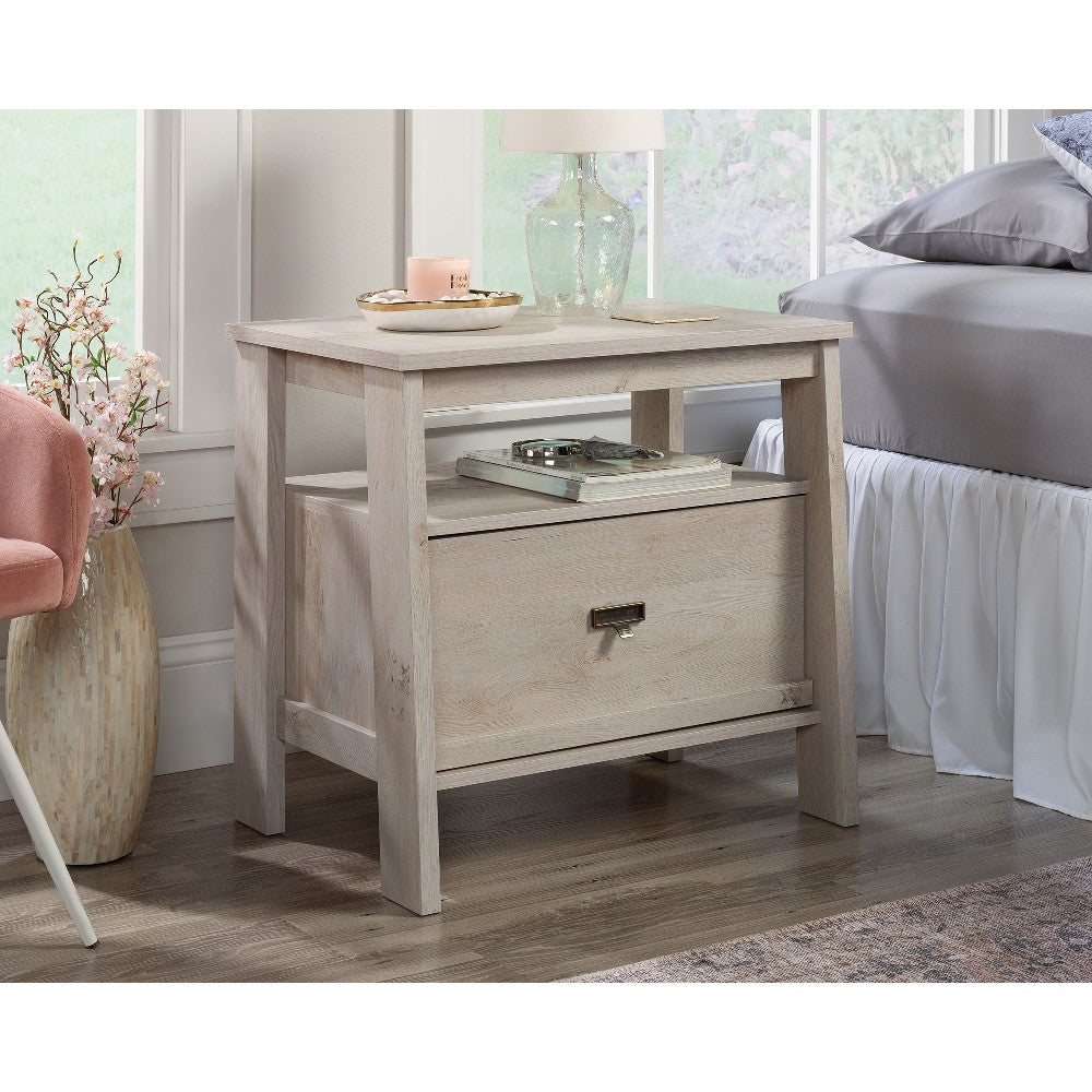 Trestle Nightstand W/drawer Chc Disc SDR-433922