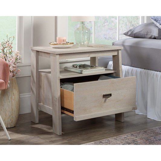 Trestle Nightstand W/drawer Chc Disc