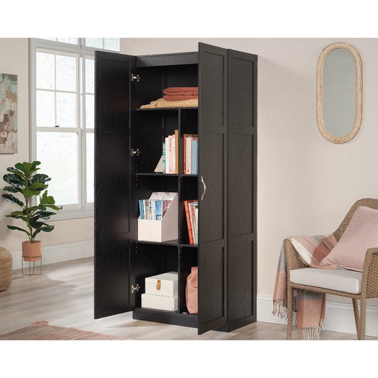 16"d 2-Door Storage Cabinet Blackwood 3a