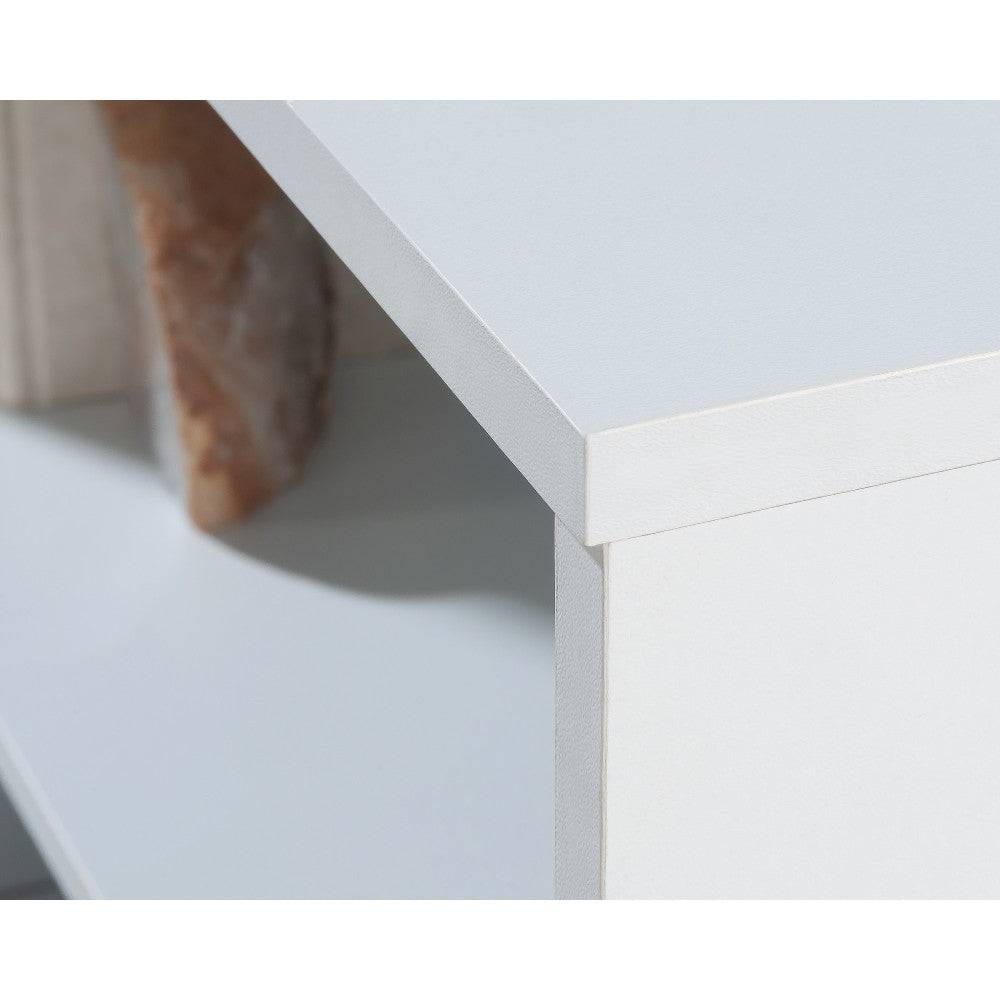 Morgan Main Bookcase W/drawer Wh 3a