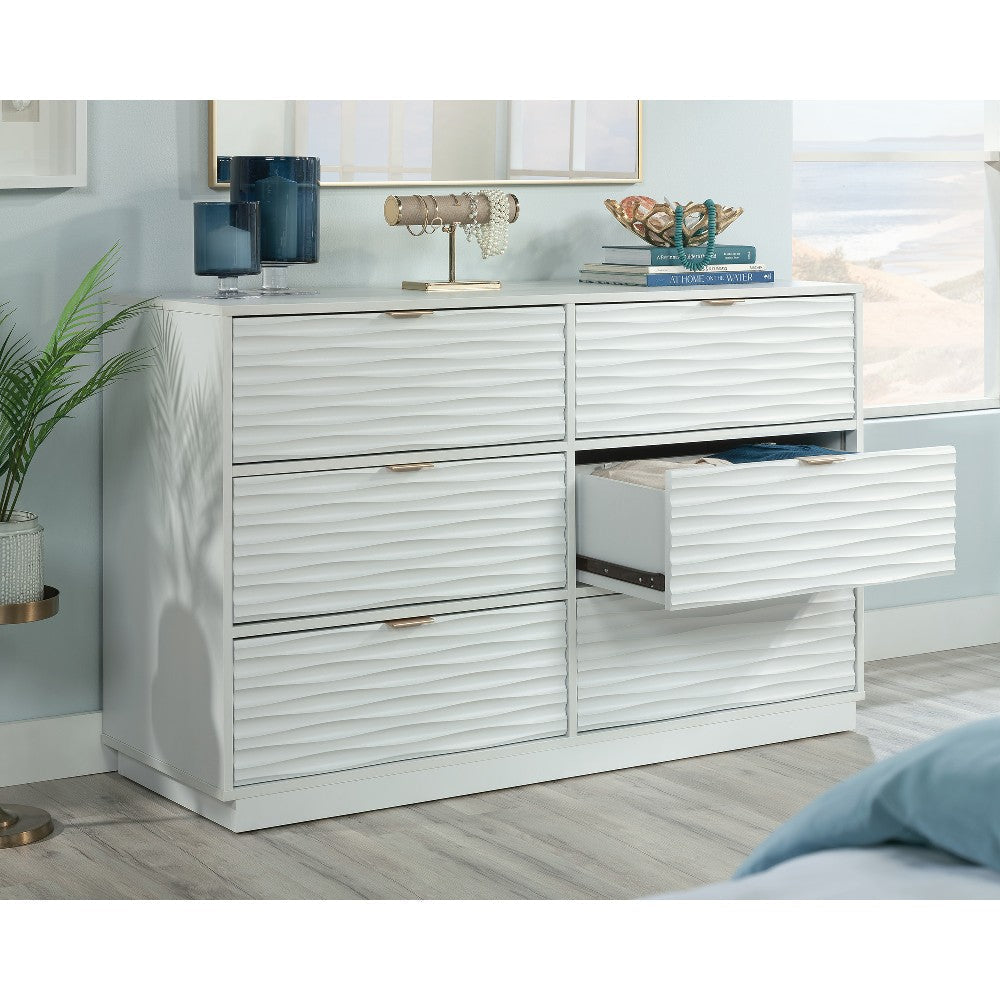 Morgan Main 6-Drawer Dresser Wh 3a A2