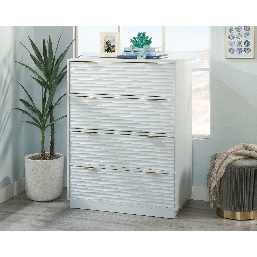 Morgan Main 4-Drawer Chest Wh 3a SDR-436749