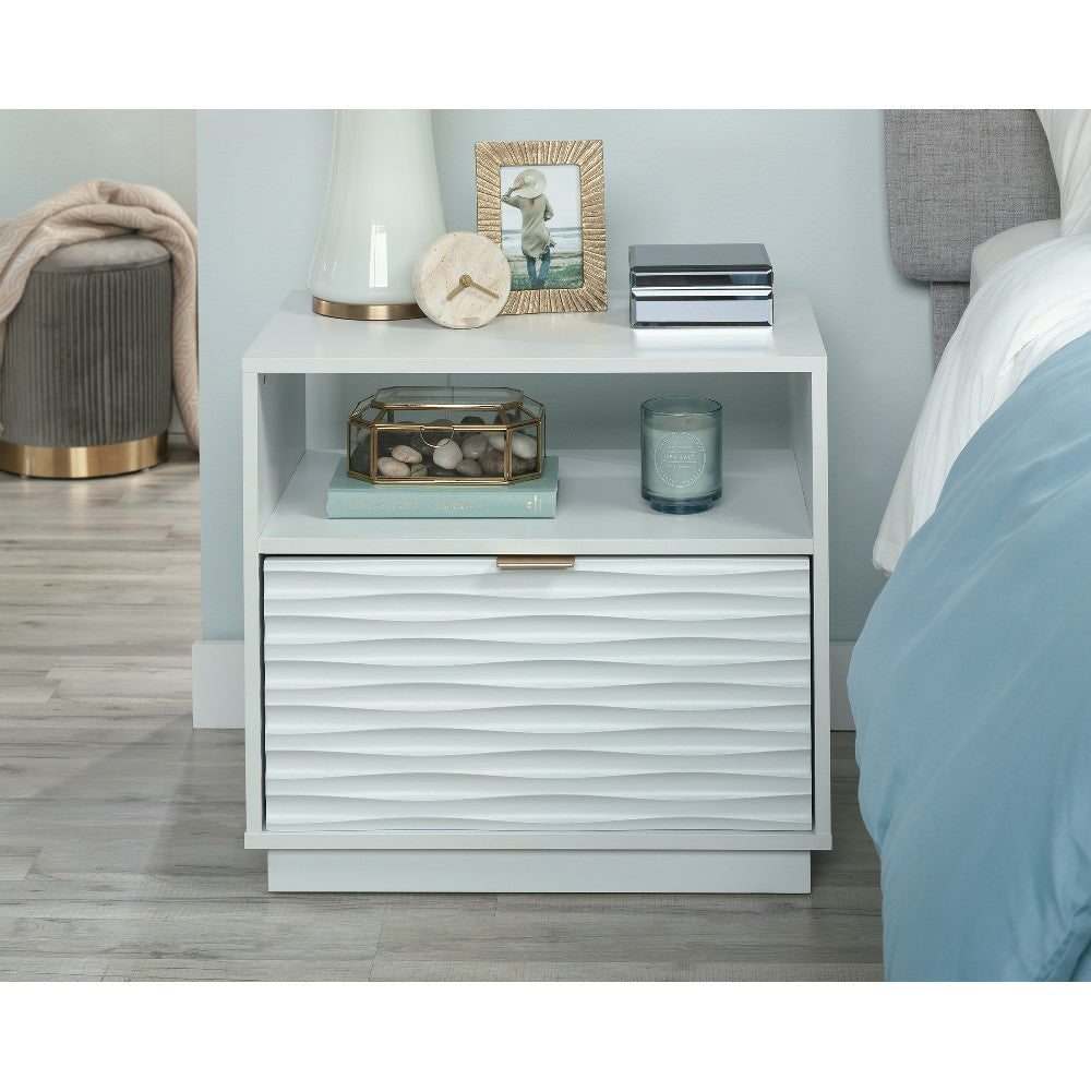 Morgan Main Nightstand W/drawer Wh 3a SDR-436750