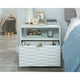 Morgan Main Nightstand W/drawer Wh 3a