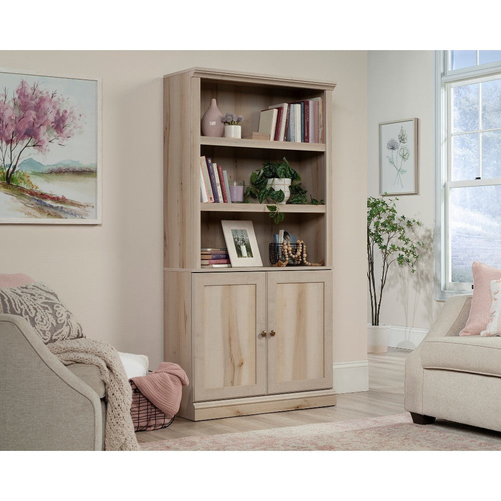 5-Shelf Bookcase W/doors Pm